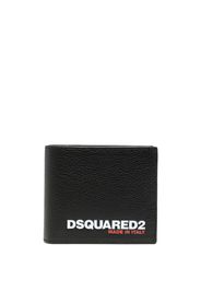 Dsquared2 logo-debossed bi-fold wallet - Nero