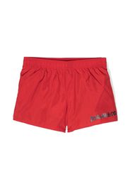 Dsquared2 Kids logo-print swim shorts - Rosso