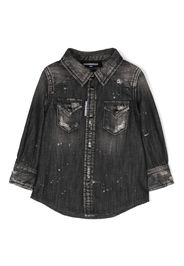 Dsquared2 Kids Camicia con stampa - Nero