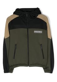 Dsquared2 Kids Giacca con design color-block - Nero