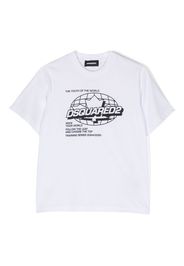 Dsquared2 Kids T-shirt con stampa - Bianco