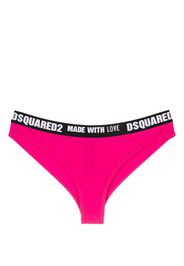 Dsquared2 logo-waistband briefs - Rosa