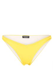 Dsquared2 logo-print bikini bottomsl - Giallo