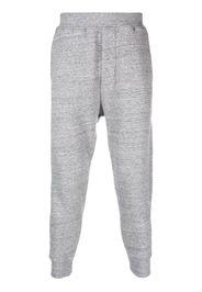 Dsquared2 embroidered-logo cotton track pants - Grigio