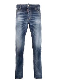 Dsquared2 washed slim-leg jeans - Blu