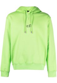 Dsquared2 Icon-print cotton hoodie - Verde