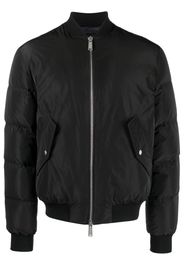 Dsquared2 logo-embroidered padded jacket - Nero