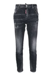 Dsquared2 Coorl girl distressed jeans - Grigio