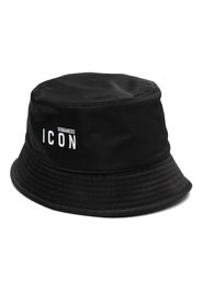 Dsquared2 logo-print bucket hat - Nero