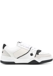 Dsquared2 panelled lace-up sneakers - Bianco
