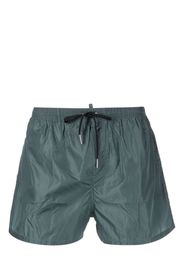 Dsquared2 logo-print swim shorts - Verde