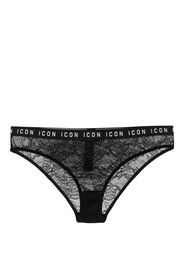 Dsquared2 Be Icon lace briefs - Nero