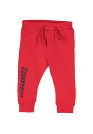 Dsquared2 Kids cotton track pants - Rosso