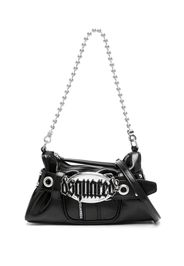 Dsquared2 Gothic leather belt beg - Nero