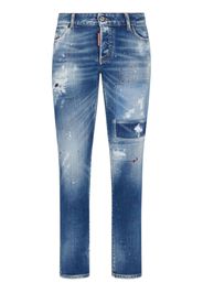 Dsquared2 Jeans slim con effetto vissuto - Blu