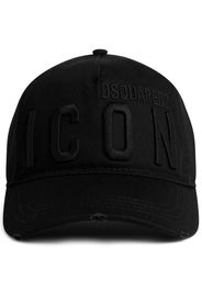 Dsquared2 Cappello da baseball con ricamo - Nero