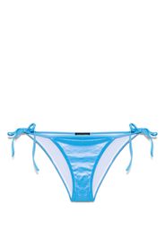 DSQUARED2 Slip bikini con logo - Blu