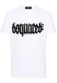 Dsquared2 logo-embellished cotton T-shirt - Bianco