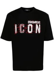 Dsquared2 T-shirt con stampa - Nero