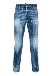 Dsquared2 Super Twinky mid-rise skinny jeans - Blu