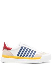 Dsquared2 New Jersey leather sneakers - Argento