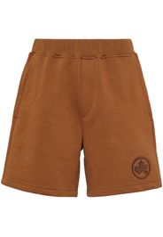 Dsquared2 Shorts sportivi con applicazione - Marrone