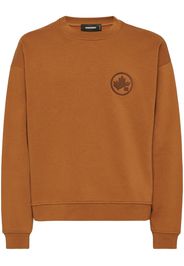 Dsquared2 Felpa con stampa - Arancione