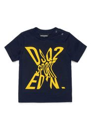 DSQUARED2 KIDS T-shirt con stampa - Blu