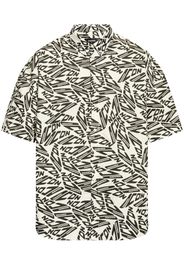 Dsquared2 all-over logo-print shirt - Bianco