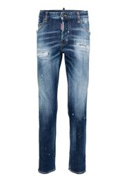 Dsquared2 Jeans skinny Skater con effetto vissuto - Blu