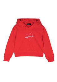 DSQUARED2 KIDS Felpa con cappuccio - Rosso