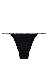 DSQUARED2 logo-print briefs - Nero