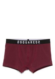 DSQUARED2 logo-waistband boxers - Rosso