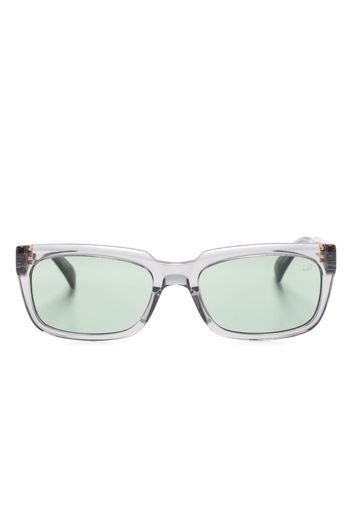 Dunhill transparent rectangular-frame sunglasses - Grigio