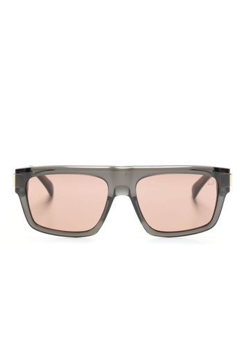 Dunhill tinted-lenses rectangle-frame sunglasses - Grigio