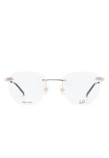 Dunhill thin-arms frameless glasses - Oro