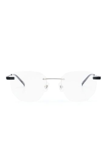 Dunhill thin-arms frameless glasses - Grigio