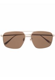 Dunhill aviator-frame sunglasses - Oro