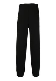 Dunhill contarsting side-stripe detail trousers - Nero