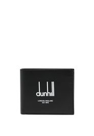 Dunhill Portafoglio bi-fold con stampa - Nero