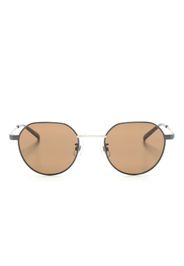 Dunhill round-frame metal sunglasses - Grigio