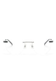 Dunhill Occhiali geometrici - Argento