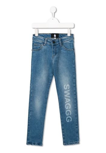 Swagg mid-rise slim jeans