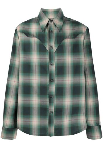 DUOltd Camicia a quadri - Verde