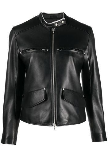 Durazzi Milano Giacca biker in pelle - Nero