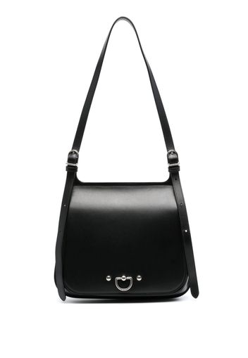 Durazzi Milano D-ring leather tote bag - Nero