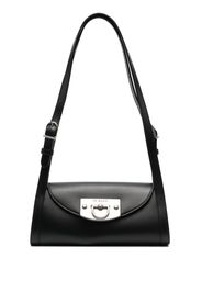 Durazzi Milano flip-lock leather shoulder bag - Nero