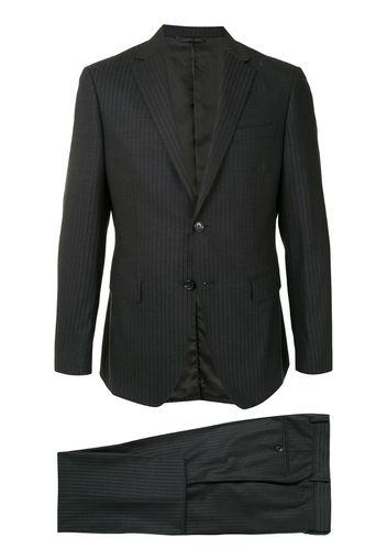 fitted single-breasted suit