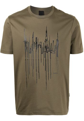 D'urban T-shirt con stampa - Verde