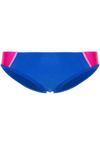 Duskii Ella two-tone bikini bottom - Blu